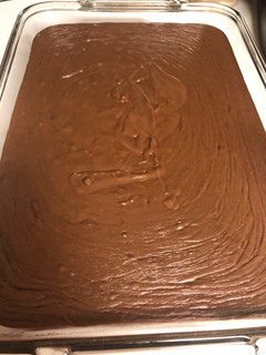 A picture of Old fashioned chocolate fudge.