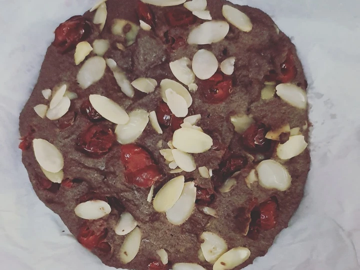 Langkah Gampang Membikin Resep Bolu kukus ubi ungu almond crenberry #keto friendly yang Enak Banget Anti Ribet, Bisa Manjain Lidah