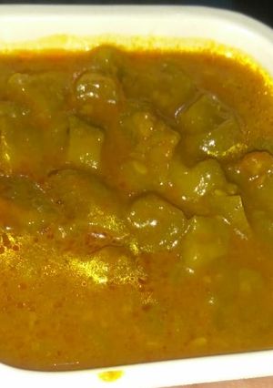 A picture of Turai ki sabji.