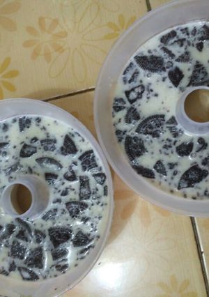 Foto resep Puding susu oreo