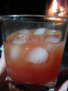 Una foto de Campari con jugo de naranja