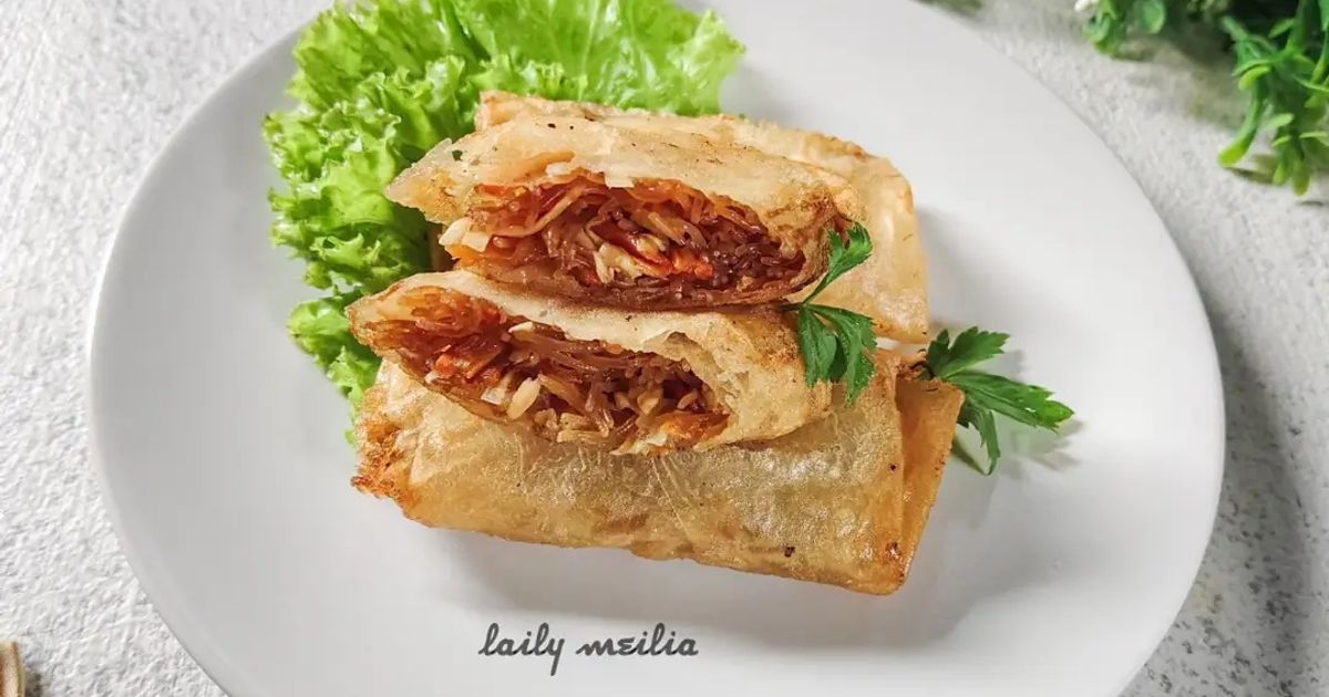 Lumpia Isi Bihun Sayur Kecap