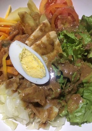 Foto resep Gado Gado Sehat tanpa Santan