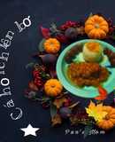 Cá hồi chiên bơ Sốt cà chua bí đỏ