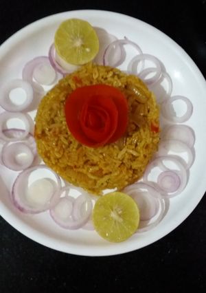 A picture of Tadka Rice.