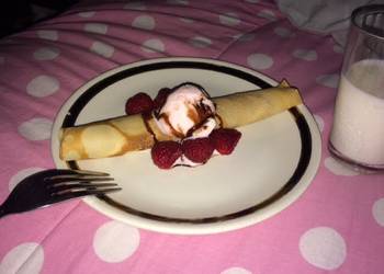 How To Make Recipe Strawberry  Banana Filled Crepes Delicious Simple How To Make Recipe Strawberry  Banana Filled Crepes Delicious Simple
