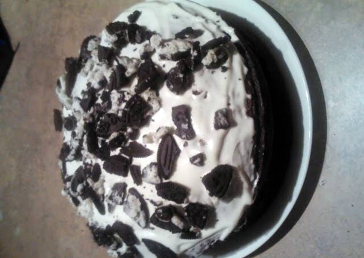 Recipe of Speedy Oreo YUMMY cake!