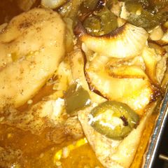 A picture of Garlic, brown sugar chicken.