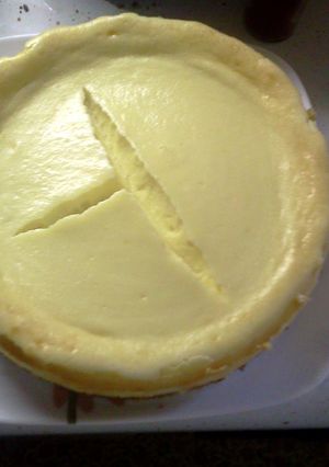 A picture of Nana's Cheese Cake.