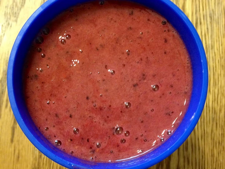 Easy Steps to Make Berry Bliss Smoothie (Dairy Free) the  Makes Drooling Can spoil the tongue