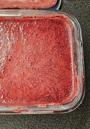 Foto resep Es krim yogurt blueberry