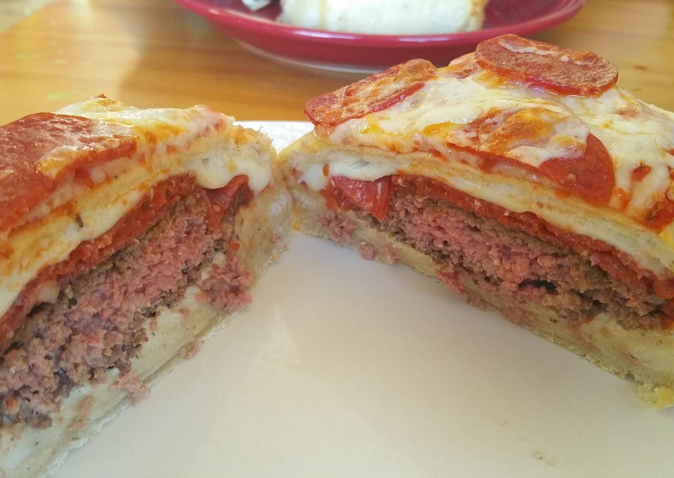 Recipe of Homemade Kauri's Pizza Burger