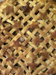 A picture of Arpik's apple pie.