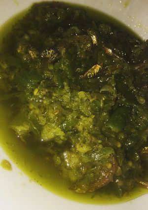 Foto resep Lado ijo teri