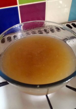 A picture of Vickys Homemade Chicken Stock, Gluten, Dairy, Egg & Soy-Free.