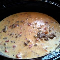 A picture of Ro*Tel beef dip.