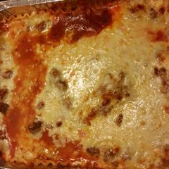 A picture of Low sodium lasagna.