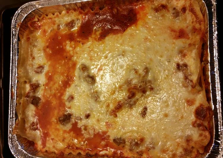 Steps to Make Homemade Low sodium lasagna