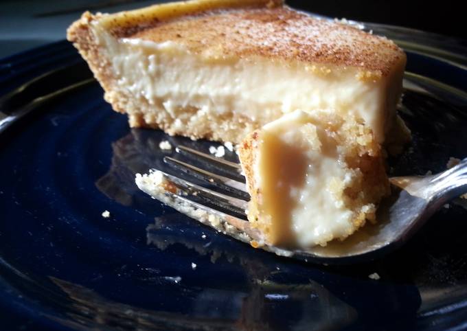 Amish bakery custard pie