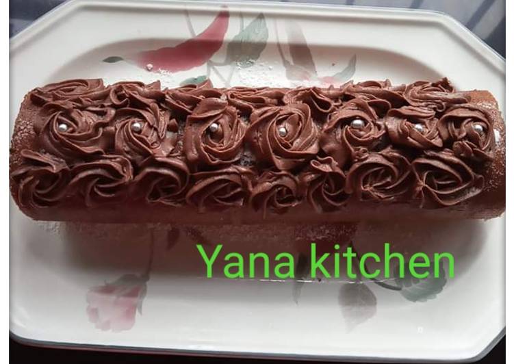 Chocolate Swiss roll