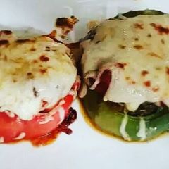 A picture of Italian Style Meatloaf Pepper Rings.