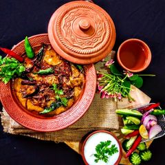 Hyderabaadi Mutton Daalcha A picture of Hyderabaadi Mutton Daalcha.