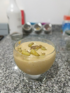 Una foto de Mousse dulce de leche