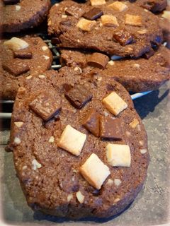 Une photo de Cookies tout chocolat