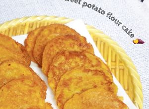 Hình của món Bánh bột mỳ khoai lang 🍠 (bé ăn dặm).