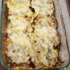 A picture of Philly Cheesesteak Casserole.