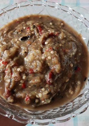Foto resep Sambel terong bakar