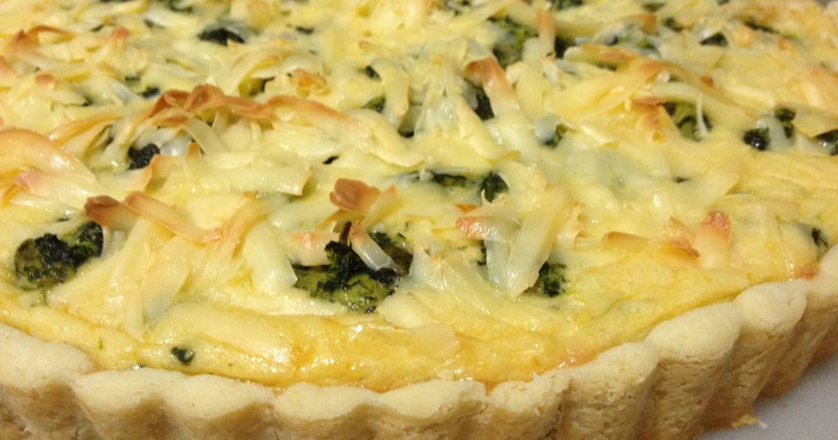 Chicken And Spinach Quiche Recipe By Nirmala Prem Cookpad