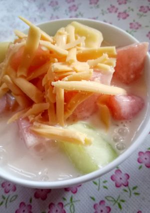 Foto resep 2. Salad buah