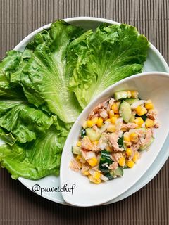 玉米黃瓜鮪魚包菜 的食譜成品照片