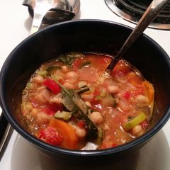 Minestrone Soup A picture of Minestrone Soup.