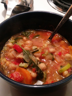 A picture of Minestrone Soup.