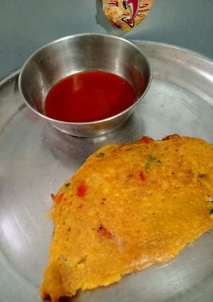 बेसन का चीला रेसिपी मुख्य फोटो