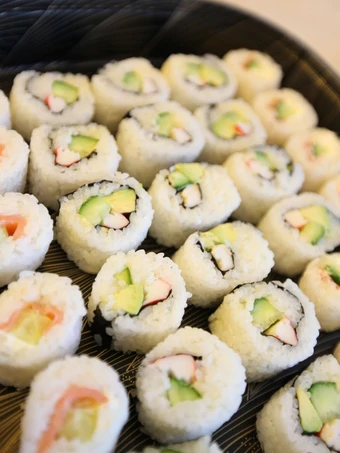Easy Ways Prepare|Recipe} California Rolls with Salmon and Cream Cheese the Can Spoil the Tongue