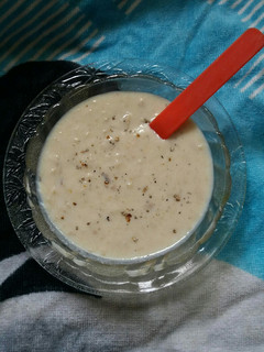 A picture of Chapati milk.