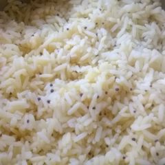 Rice with turmeric A picture of Rice with turmeric.