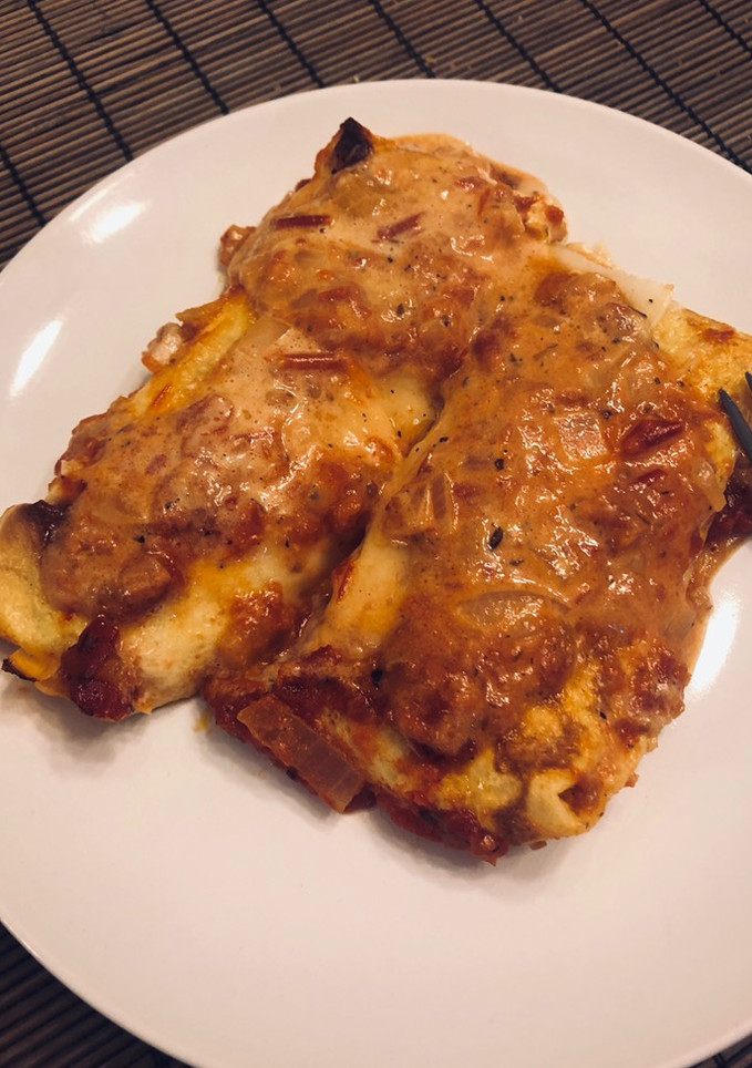 Una foto de Keto - Canelones J y Q de Bicho 🐜 🐛 (mi mamá)🤣🤣