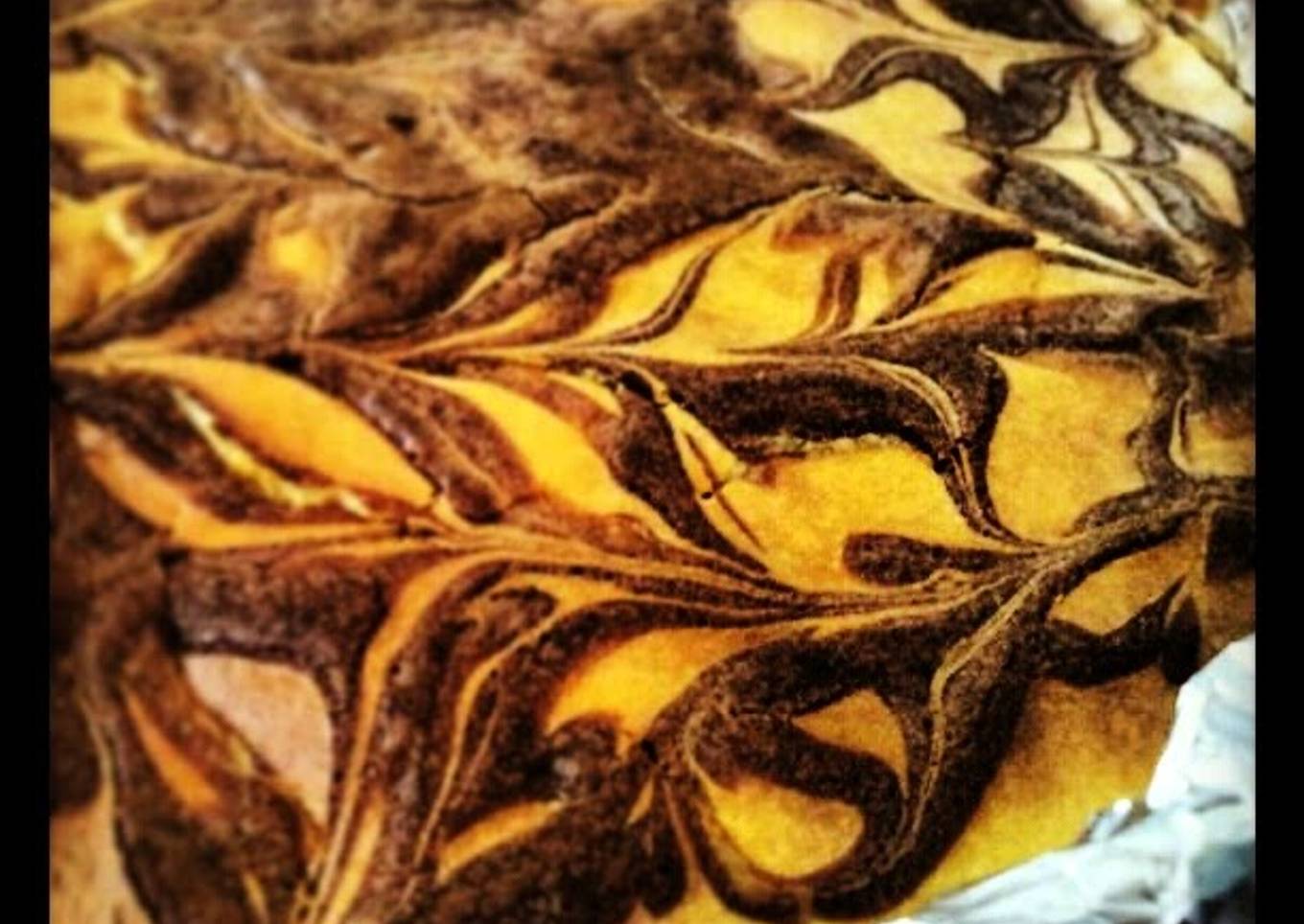 Brownie Swirl Cheesecake