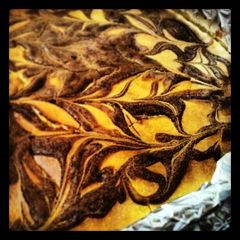 A picture of Brownie Swirl Cheesecake.