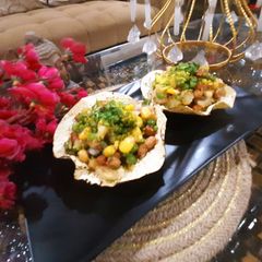A picture of Papad Katori Chaat.