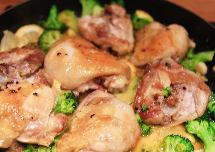 Steps to Make Speedy Creamy Lemon Garlic Chicken