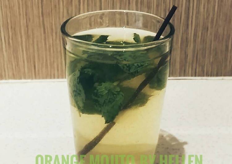 Langkah Mudah untuk Membuat Orange Mojito, Bisa Manjain Lidah