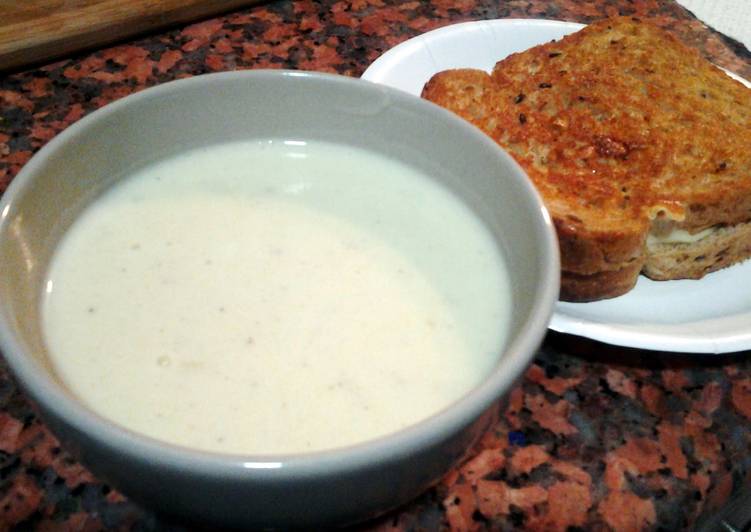 Recipe of Homemade Creamy Potato Leek Soup