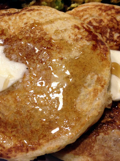 A picture of Dad's Pancakes.