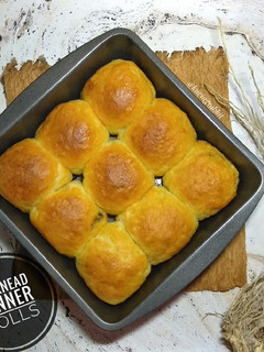 Foto resep No Knead Dinner Rolls (Roti Sobek Tanpa Ulen)