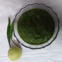 Amla And Coriander Chutney A picture of Amla And Coriander Chutney.